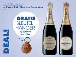 Prik en Tik Laurent Perrier La Cuvée Brut / Harmony (demi-sec) aanbieding