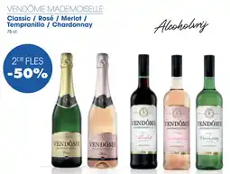 Prik en Tik Vendôme Mademoiselle Classic / Rosé / Merlot / Tempranillo / Chardonnay aanbieding