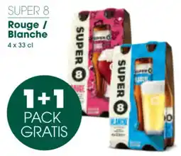 Prik en Tik Super 8 Rouge / Blanche aanbieding