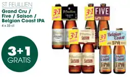 Prik en Tik St Feuillien Grand Cru / Five / Saison / Belgian Coast IPA aanbieding
