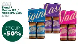 Prik en Tik Viven Blond / Master IPA / Nada IPA 0.3% aanbieding