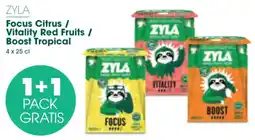 Prik en Tik Zyla Focus Citrus / Vitality Red Fruits / Boost Tropical aanbieding