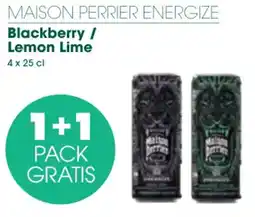 Prik en Tik Maison Perrier Energize Blackberry / Lemon Lime aanbieding