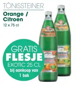 Prik en Tik Tönissteiner Orange / Citroen aanbieding