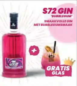 Prik en Tik S72 Gin bubblegum aanbieding