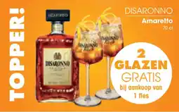 Prik en Tik Disaronno Amaretto aanbieding