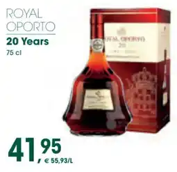 Prik en Tik Royal Oporto 20 Years aanbieding