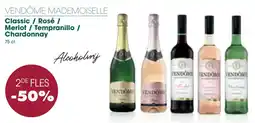 Prik en Tik Vendôme Mademoiselle Classic / Rosé / Merlot / Tempranillo / Chardonnay aanbieding