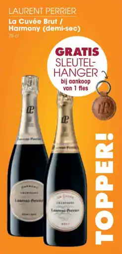 Prik en Tik Laurent Perrier La Cuvée Brut / Harmony (demi-sec) aanbieding