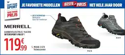 Intersport Merrell moab 3 gtx volwassenen aanbieding