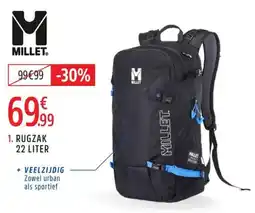 Intersport Millet rugzak aanbieding