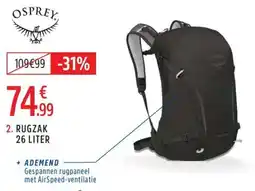 Intersport Osprey rugzak aanbieding