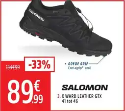 Intersport Salomon x ward leather gtx aanbieding