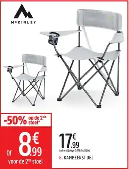Intersport Mckinley kampeerstoel aanbieding