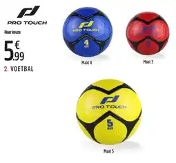 Intersport Pro touch voetbal aanbieding