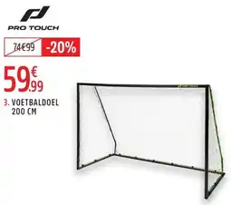 Intersport Pro touch voetbaldoel aanbieding