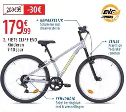Intersport Fiets cliff evo kinderen aanbieding
