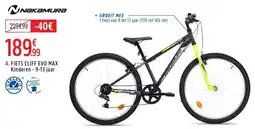 Intersport Nakamura fiets cliff evo max kinderen aanbieding