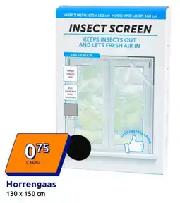 Action Horrengaas aanbieding