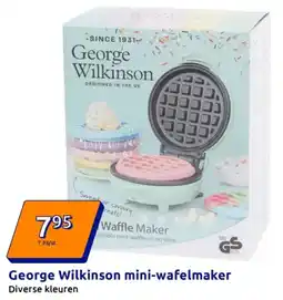 Action George Wilkinson mini-wafelmaker aanbieding