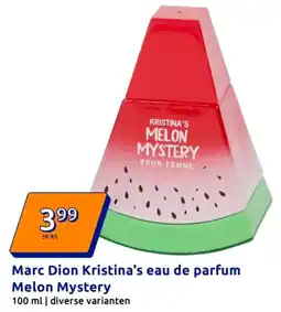 Action Marc Dion Kristina's eau de parfum Melon Mystery aanbieding