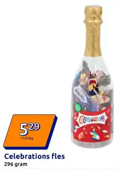 Action Celebrations fles aanbieding