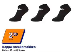Action Kappa sneakersokken aanbieding
