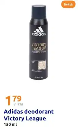 Action Adidas deodorant Victory League aanbieding