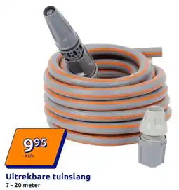 Action Uitrekbare tuinslang aanbieding