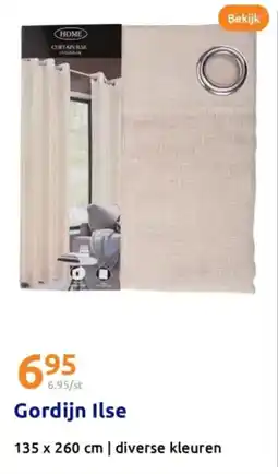 Action Gordijn Ilse aanbieding