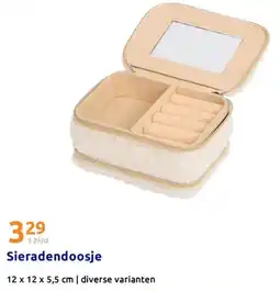 Action Sieradendoosje aanbieding