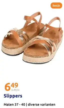 Action Slippers aanbieding