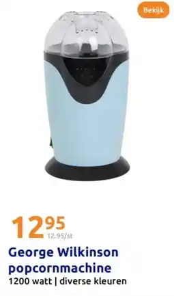 Action George Wilkinson popcornmachine aanbieding