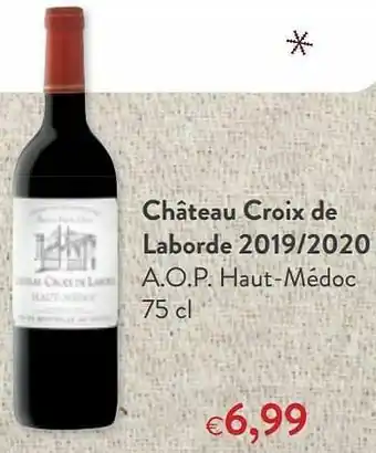OKay Château croix de laborde 2019-2020 a.o.p. haut-médoc aanbieding