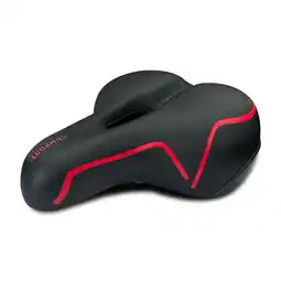 Decathlon Fietszadel Memory Foam Comfort - Zwart - Dames/Heren aanbieding