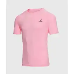 Decathlon Organische Tennis/Padel T-shirt Heren Sea Pink aanbieding