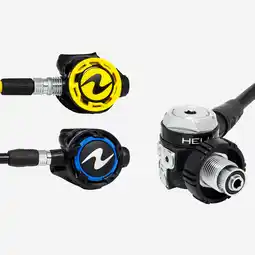 Decathlon Set ademautomaat voor duiken HELIX DIN + OCTOPUS aanbieding