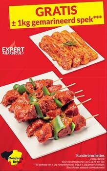 Intermarché Runderbrochettes aanbieding