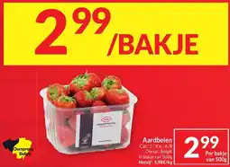 Intermarché Aardbeien aanbieding