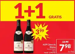 Intermarché AOP Côtes du Rhône aanbieding