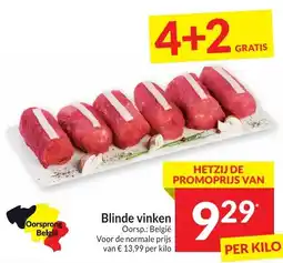 Intermarché Blinde vinken aanbieding