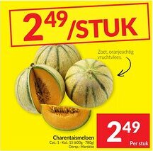 Intermarché Charentaismeloen aanbieding