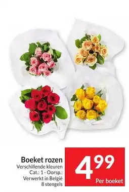 Intermarché Boeket rozen aanbieding