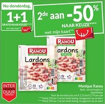 Intermarché Monique Ranou aanbieding