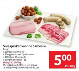 Intermarché Vleespakket voor de barbecue aanbieding