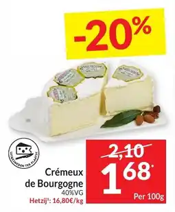 Intermarché Crémeux de Bourgogne aanbieding