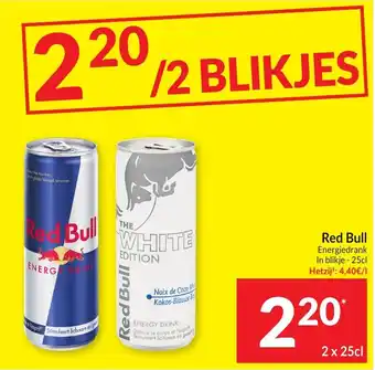 Intermarché Red Bull aanbieding