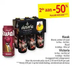 Intermarché Kwak of Victoria aanbieding