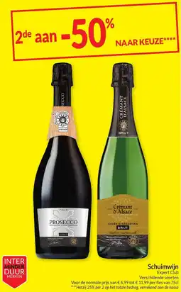Intermarché Schuimwijn aanbieding