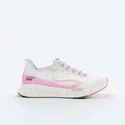 Decathlon Hardloopschoenen voor dames KS900 Light wit roze aanbieding